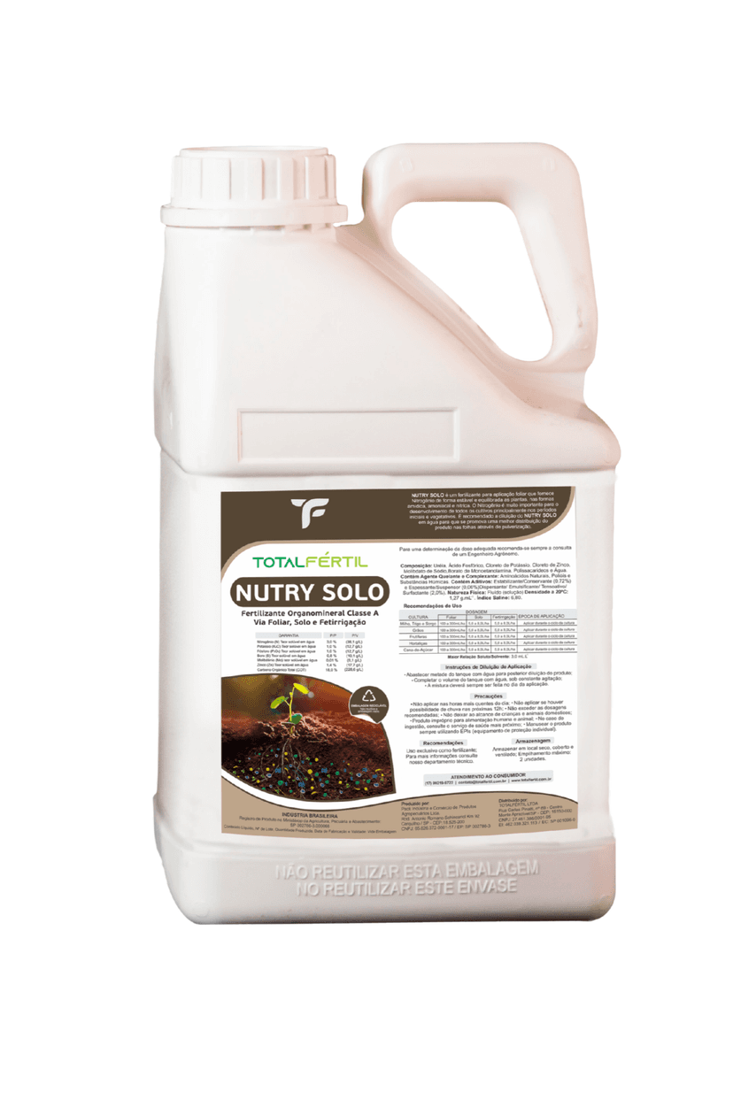 Nutry Solo - Fertilizante Organo-Mineral